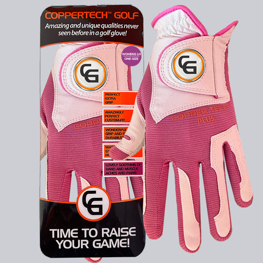 COPPERTECH PLUS ELITE GRIP WHITE/PINK GLOVE