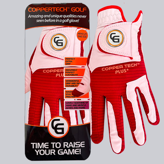 COPPERTECH PLUS ELITE GRIP WHITE/RED GLOVE