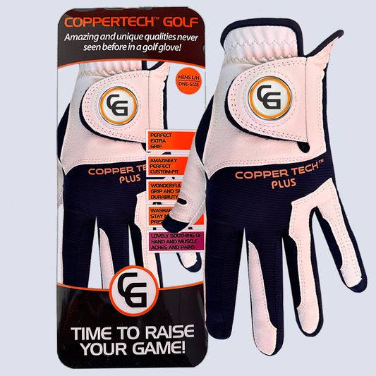 COPPERTECH PLUS ELITE GRIP WHITE/NAVY GLOVE