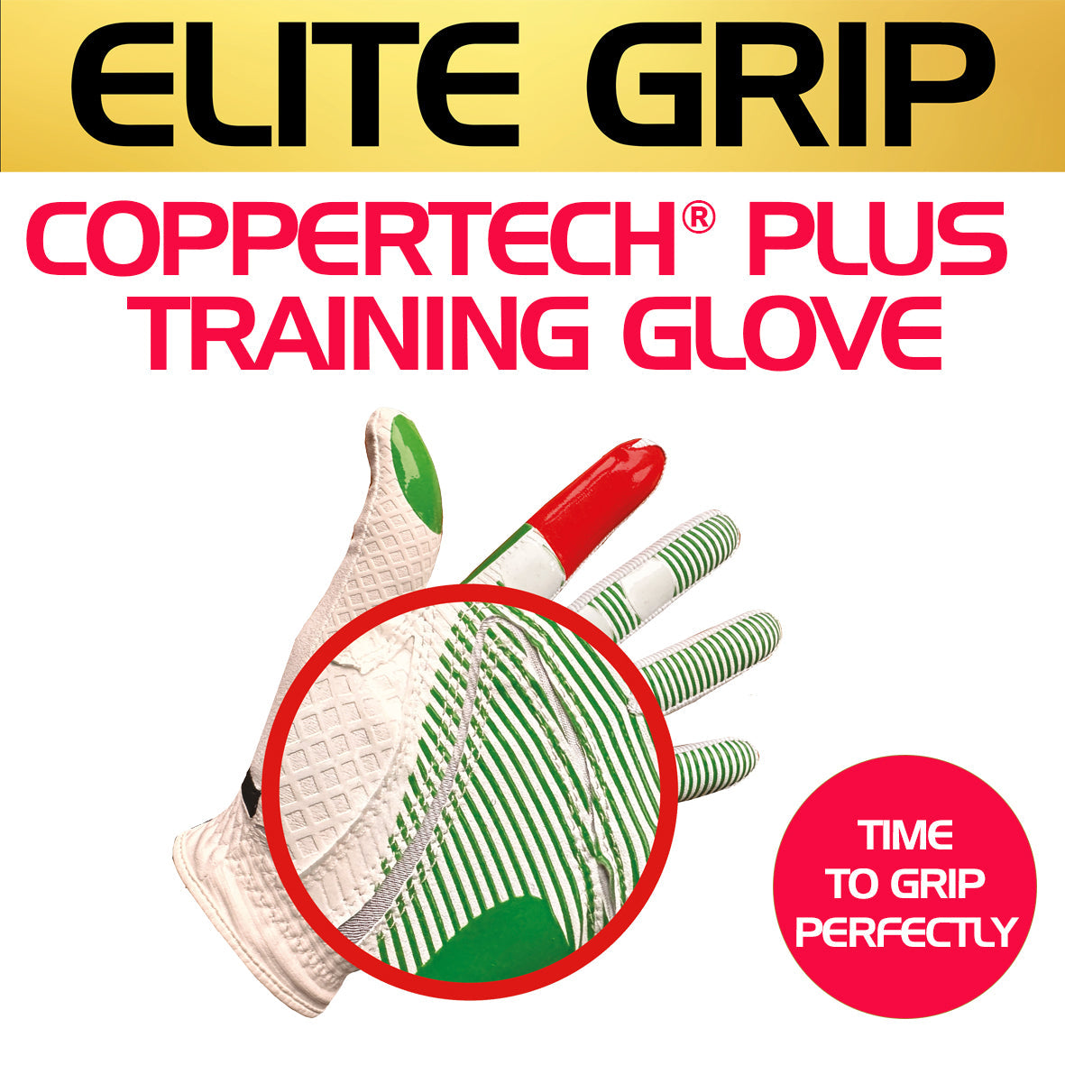 COPPERTECH PLUS ELITE GRIP TRAINING GLOVE